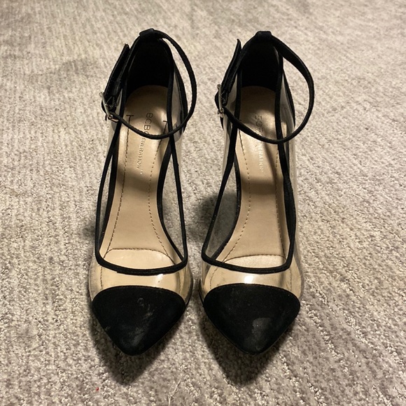 BCBG Suede and Vinyl Shoes - Picture 1 of 3